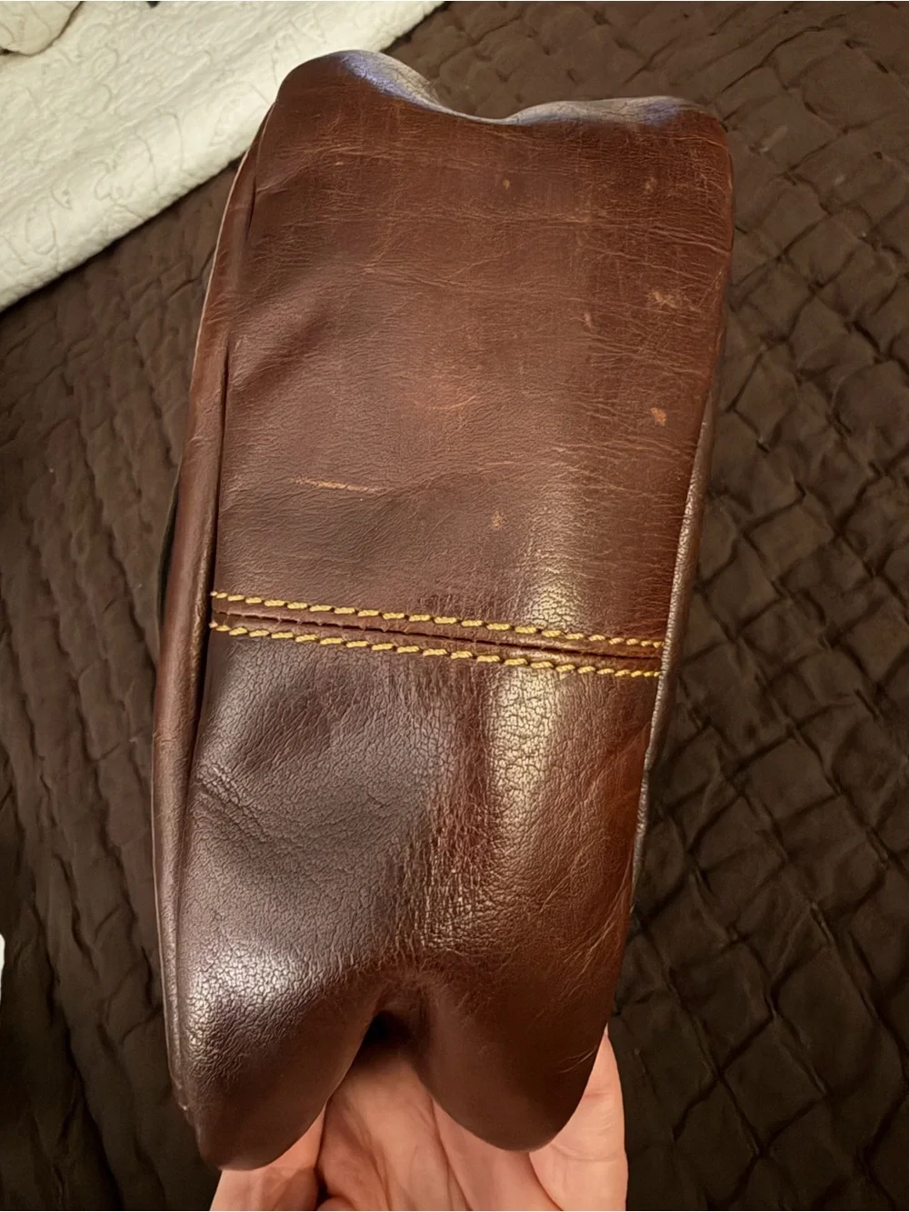 Jack George’s Brown Leather Crossbody Bag - Casual Everyday